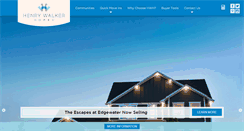 Desktop Screenshot of henrywalkerhomes.com